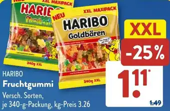 Aldi Süd HARIBO Fruchtgummi Angebot