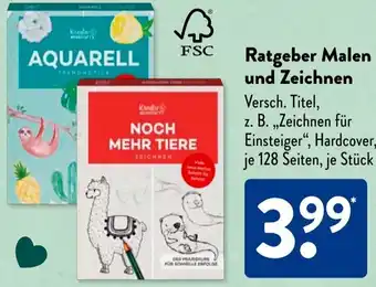 Aldi Süd Ratgeber Malen und Zeichnen Angebot