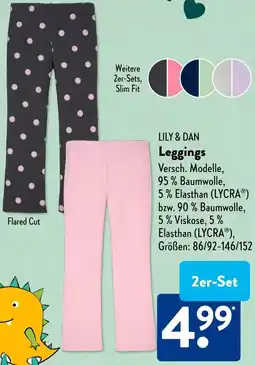 Aldi Süd LILY & DAN Leggings Angebot