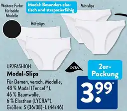 Aldi Süd UP2FASHION Modal-Slips Angebot