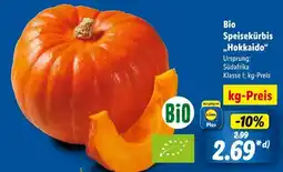 Lidl Bio speisekürbis hokkaido Angebot