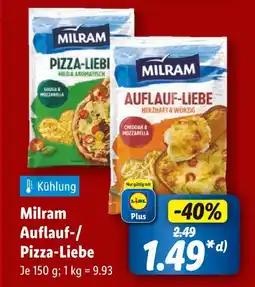 Lidl Milram auflauf-/pizza-liebe Angebot