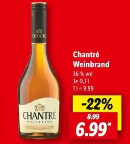 Lidl Chantré chantré weinbrand Angebot