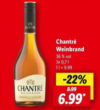 Lidl Chantré chantré weinbrand Angebot