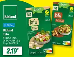 Lidl Bioland tofu Angebot