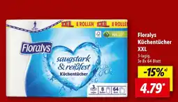 Lidl Florays küchentücher xxl Angebot