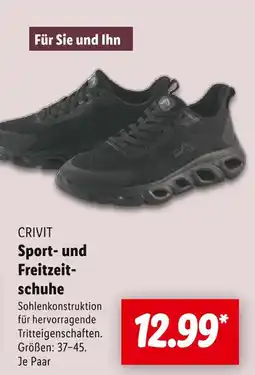 Lidl Crivit sport- und freizeitschuhe Angebot