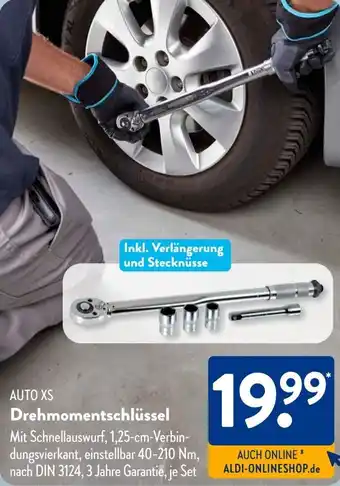 Aldi Süd AUTO XS Drehmomentschlüssel Angebot