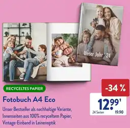 Aldi Süd Fotobuch A4 Eco Angebot