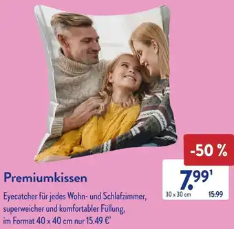 Aldi Süd Premiumkissen Angebot