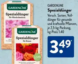 Aldi Süd GARDENLINE Spezialdünger Angebot