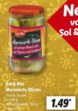 Lidl Sol & mar versch. sorten Angebot