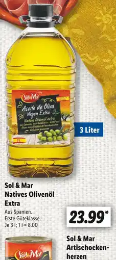 Lidl Sol & mar natives olivenöl extra Angebot