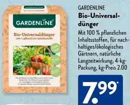 Aldi Süd GARDENLINE Bio-Universaldünger Angebot