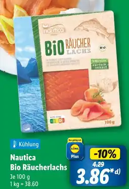 Lidl Nautica bio räucherlachs Angebot