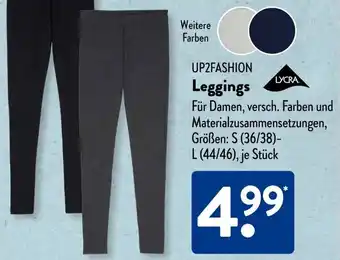 Aldi Süd UP2FASHION Leggings Angebot