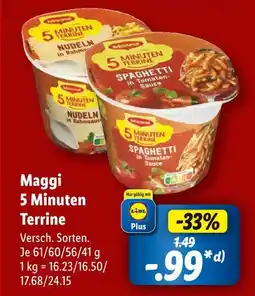 Lidl Maggi 5 minuten terrine Angebot