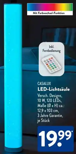 Aldi Süd CASALUX LED-Lichtsäule Angebot