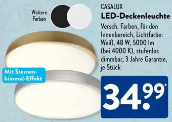 Aldi Süd CASALUX LED-Deckenleuchte Angebot