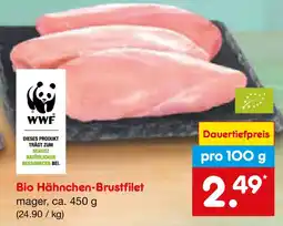 Netto Marken-Discount Bio Hähnchen-Brustfilet Angebot