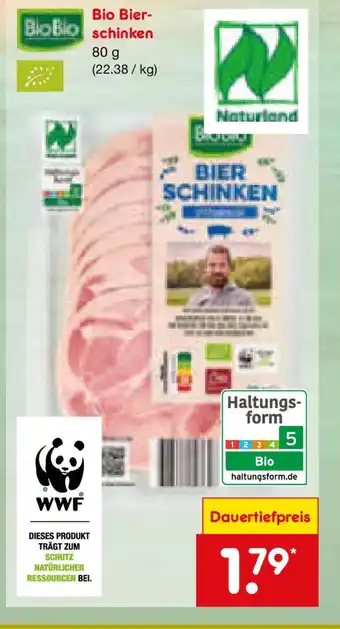 Netto Marken-Discount BioBio Bierschinken Angebot