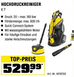 OBI Hochdruckreiniger K7 Angebot