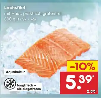 Netto Marken-Discount Lachsfilet Angebot