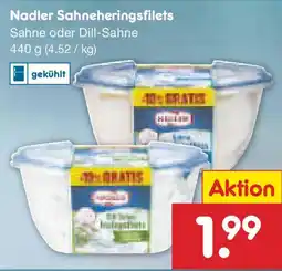 Netto Marken-Discount Nadler Sahneheringsfilets Angebot