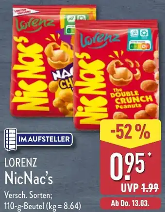 Aldi Nord LORENZ NicNac's Angebot