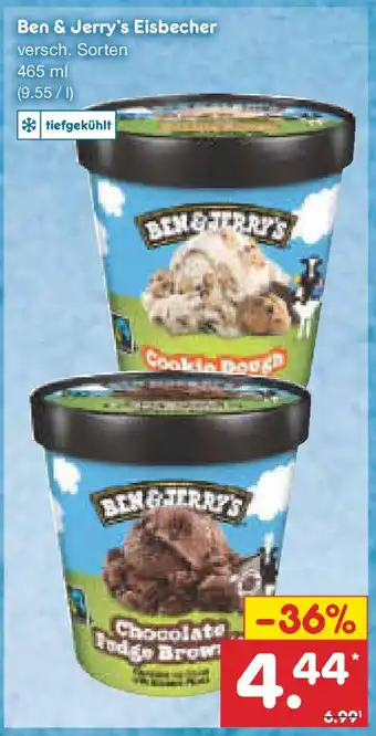 Netto Marken-Discount Ben & Jerry's Eisbecher Angebot