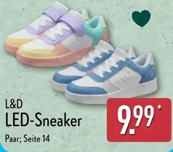 Aldi Nord L&D LED-Sneaker Angebot