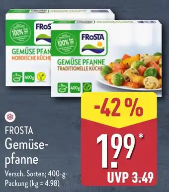 Aldi Nord FROSTA Gemüse-pfanne Angebot