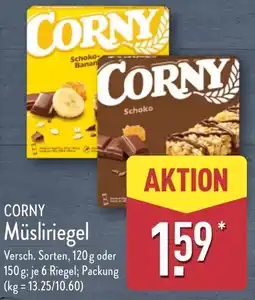 Aldi Nord CORNY Müsliriegel Angebot