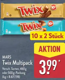 Aldi Nord MARS Twix Multipack Angebot