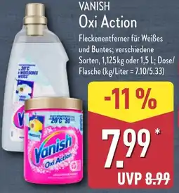 Aldi Nord VANISH Oxi Action Angebot