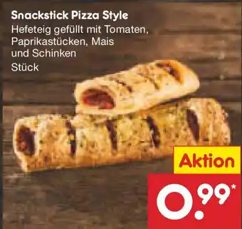 Netto Marken-Discount Snackstick Pizza Style Angebot