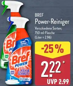 Aldi Nord BREF Power-Reiniger Angebot