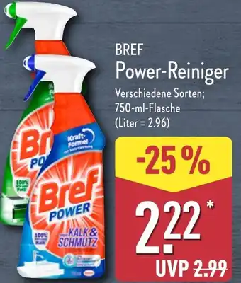 Aldi Nord BREF Power-Reiniger Angebot