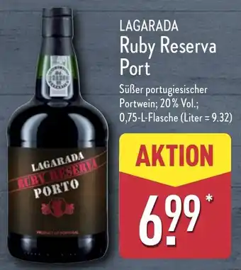 Aldi Nord LAGARADA Ruby Reserva Port Angebot