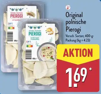 Aldi Nord Original polnische Pierogi Angebot