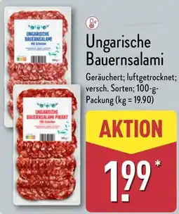 Aldi Nord Ungarische Bauernsalami Angebot