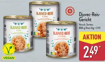 Aldi Nord Djuvec-Reis- Gericht Angebot