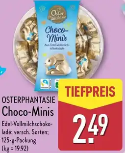 Aldi Nord OSTERPHANTASIE Choco-Minis Angebot