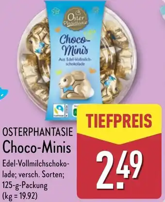 Aldi Nord OSTERPHANTASIE Choco-Minis Angebot