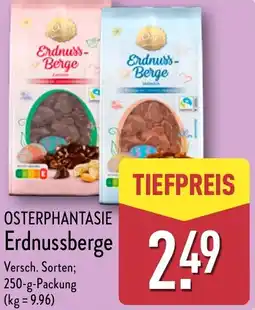 Aldi Nord OSTERPHANTASIE Erdnussberge Angebot