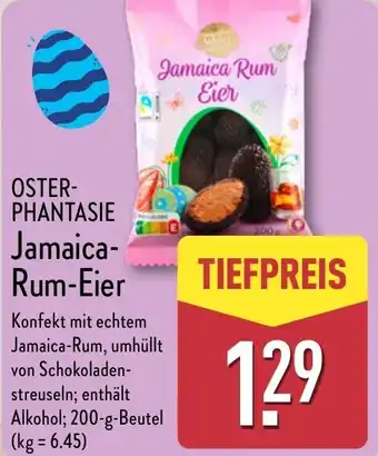 Aldi Nord OSTER- PHANTASIE Jamaica- Rum-Eier Angebot