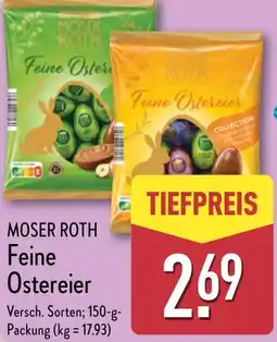 Aldi Nord MOSER ROTH Feine Ostereier Angebot