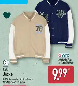 Aldi Nord L&D Jacke Angebot