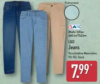 Aldi Nord L&D Jeans Angebot