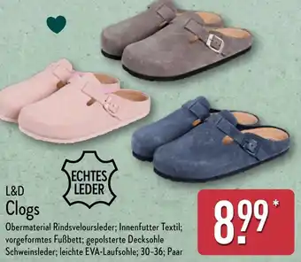 Aldi Nord L&D Clogs Angebot